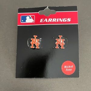 NY Mets Earrings - NEW